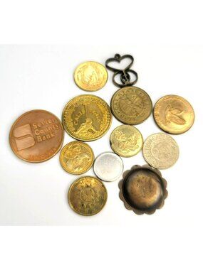 Hoffman Mint Tokens Vintage Lot Variety of Colors Bank Nugget Calistoga SC833